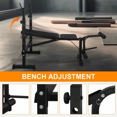 可調式舉重椅及深蹲架套裝