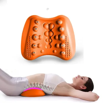 Coussin de soutien lombaire – Étireur de dos et masseur