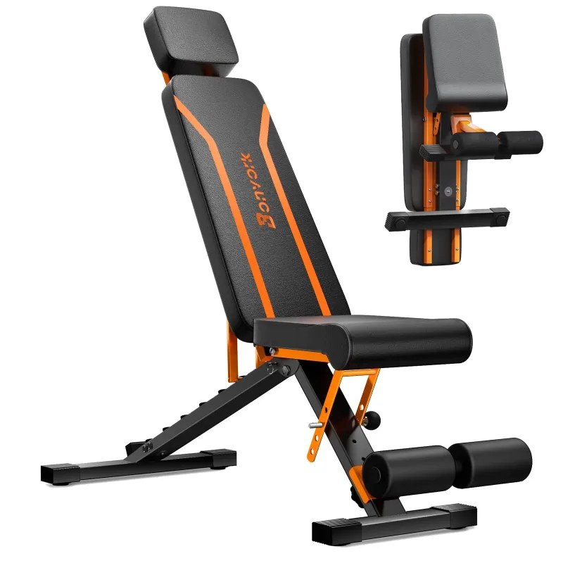 Home Gym Starter — Adjustable Bench & Convertible Dumbbell Set