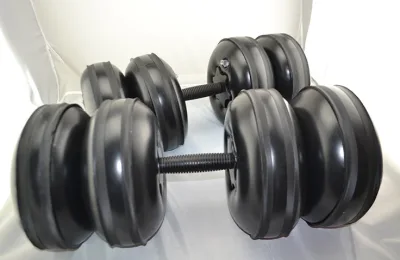 Justerbare 25 kg vandfyldte håndvægte til mænd