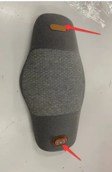 Electric Lumbar Massage Pillow – Heat & Shiatsu