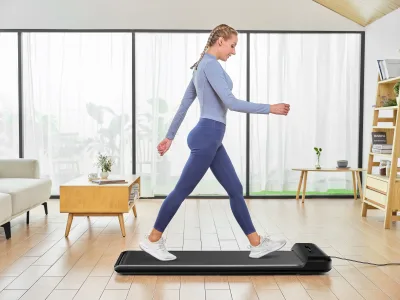 WalkingPad C2 Complete Bundle — Walking Pad, Handrail & Floor Mat